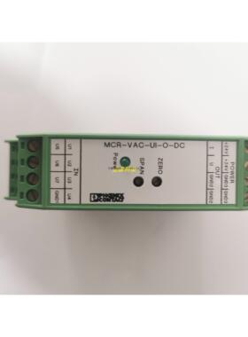 询价原装菲尼克斯电压测量变送器 - MCR-VAC-UI-O-DC - 2811103询