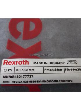 询价现货Rexroth全新气缸R480177737 RTC-DA-025-0530-BV-MM**