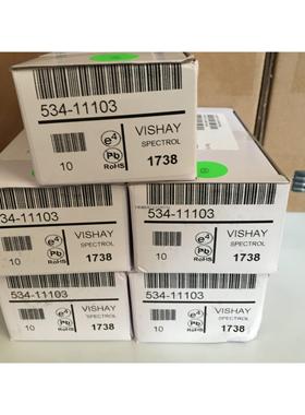 询价MOD534-11 RES 5K 正负5% LIN .2% VISHAY SPECTROL多圈电位