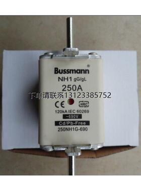 询价Bussmann熔断器NH1 250A 690V gG/gL 120KA 250NHG1B-690