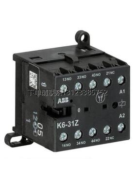 询价原装ABB交流接触器   K6-31Z*110-127V 40-450Hz