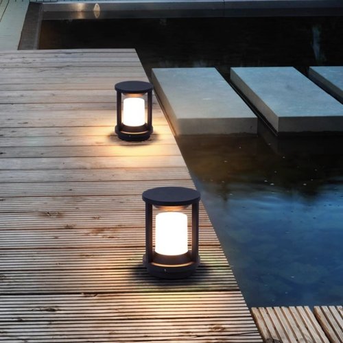 新款简约现代柱头灯庭院灯