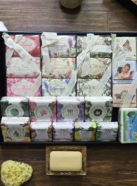 意大利nesti dante内斯蒂丹特玫瑰烟草白麝香薰衣草香氛香皂礼盒