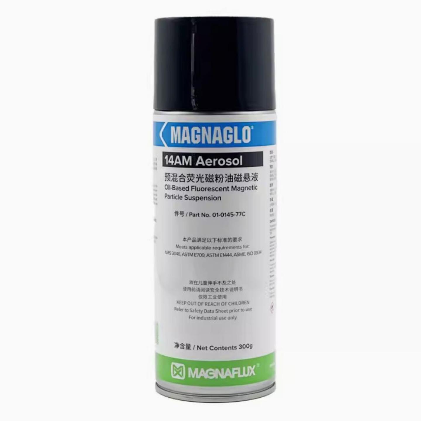 MAGNAFLUX磁通MAGNAGLO 14AM Aerosol预混合荧光磁粉油磁悬液