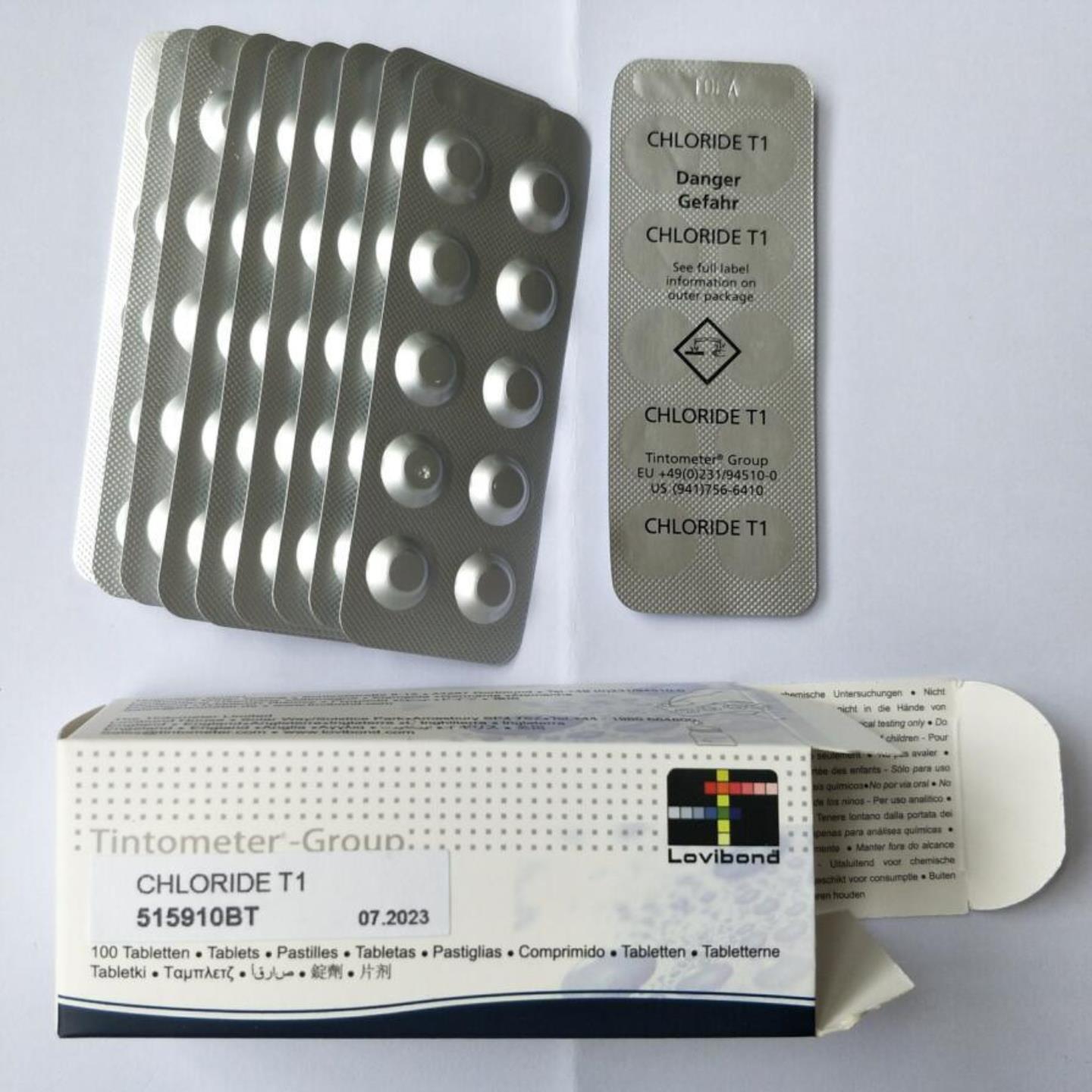 Lovibond 515910BT氯化物试剂CI-试剂CHLORIDE T1