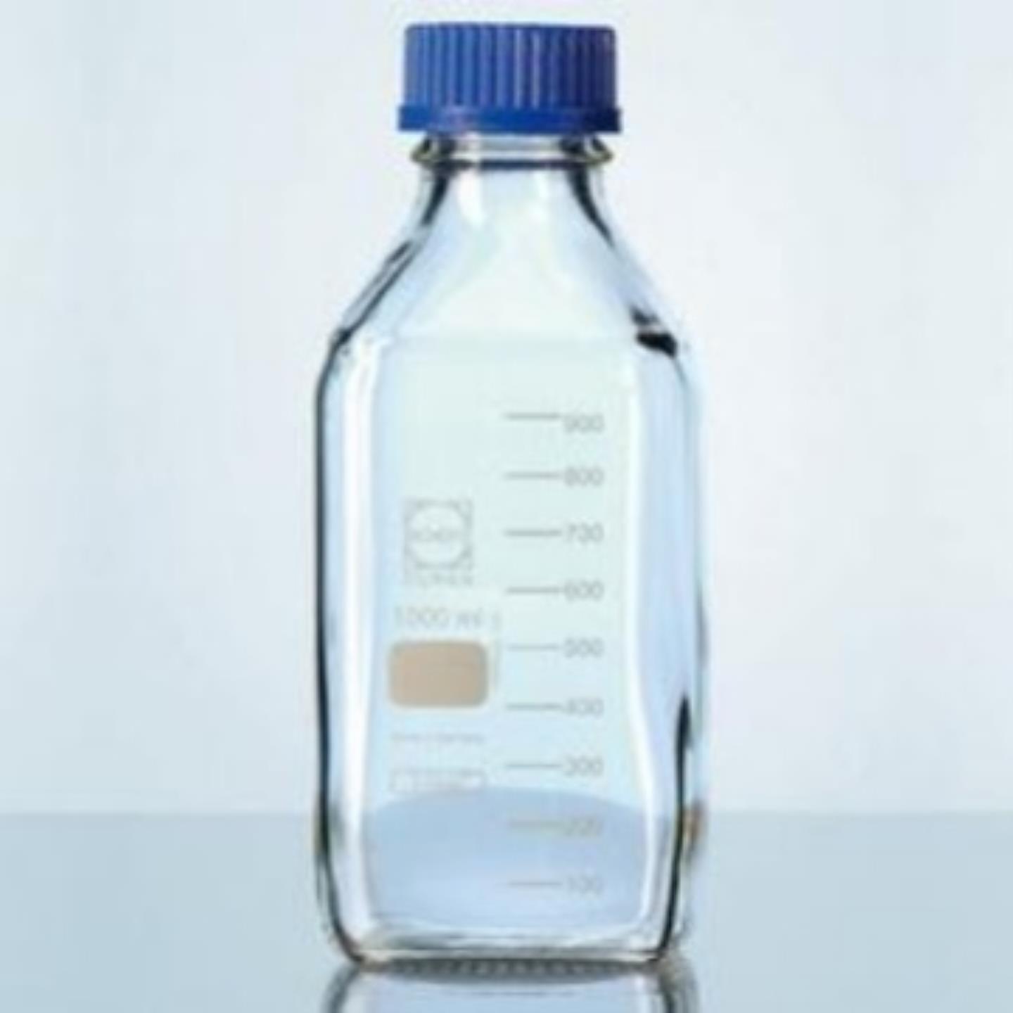 德国Duran杜兰 SCHOTT肖特透明方形试剂瓶 250ml 500ml 1000ml