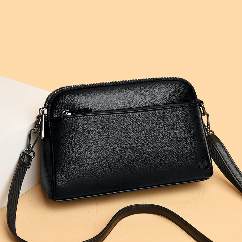 潮牌韩版时尚单肩包女新款百搭斜挎包手提小方包软皮小包明星包