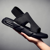 凉鞋 防滑软底凉拖 潮流休闲户外穿两用沙滩开车露趾男士 男夏季 新款