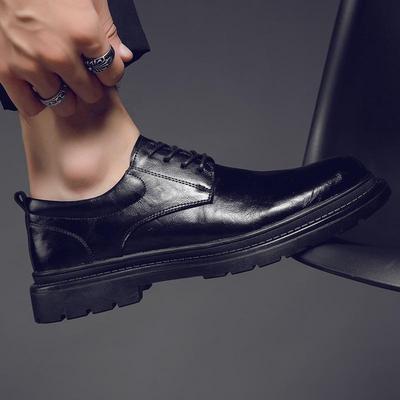 2025新款黑色正装休闲皮鞋