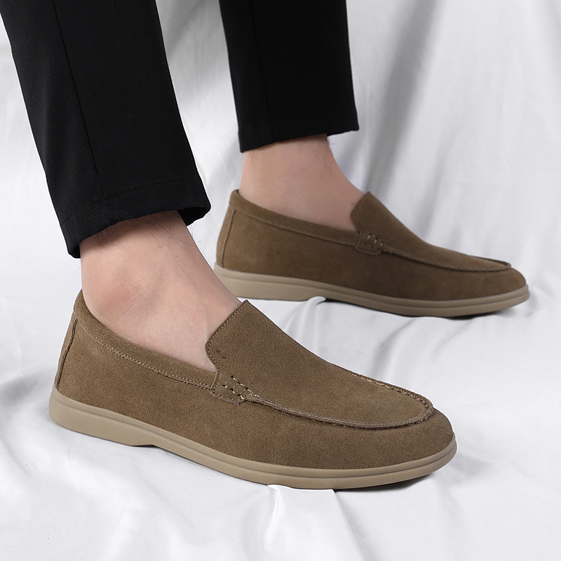 2025春秋季新款男鞋真皮英伦皮鞋