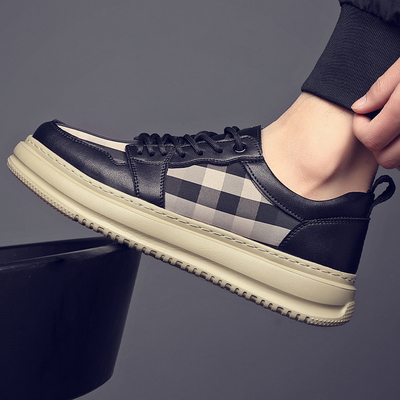 逸步森2025新款韩版休闲板鞋