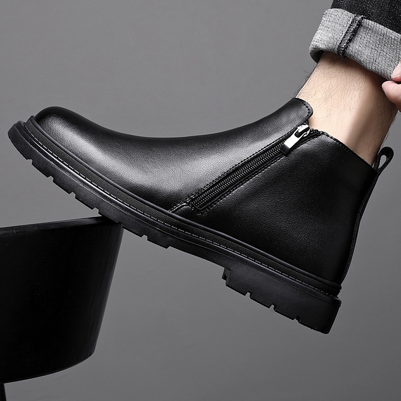 切尔西靴低帮英伦风秋冬季新款