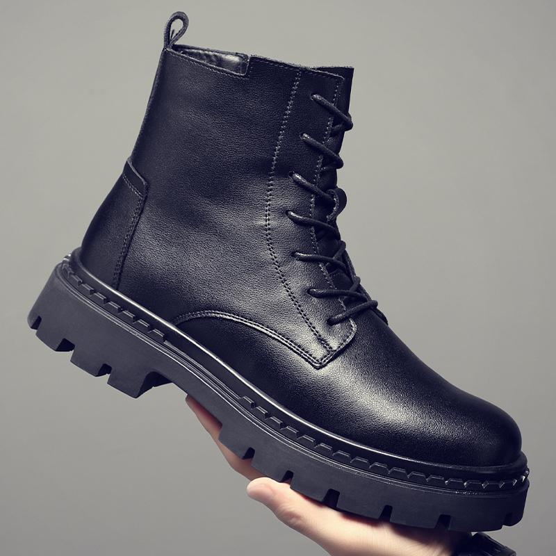 2024新款中帮真皮马丁靴