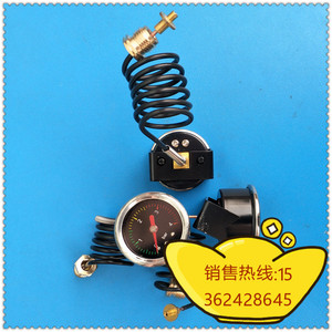 40MM轴向带支架0~4BAR毛细管压力表 咖啡机 泡奶机 开水机 蒸汽表