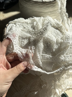 6米 立体小花 弹力花边0048