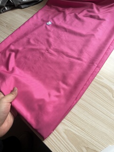 3米 玫粉色 羽绒服棉衣表布 春亚纺面料（宽1.45米左右）