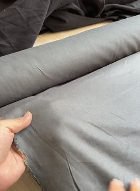 3米 灰色 亚麻棉布料 0683面料（宽1.45米左右）