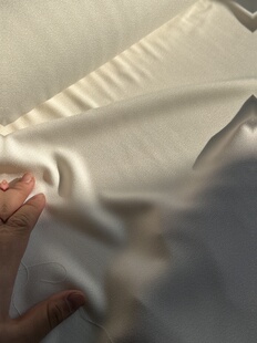 聚酯纤维 麻纱布料 时装 面料 2米 宽1.45米左右 珠光