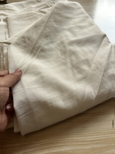 弹力时装 横纹 料 面料 2米 宽1.45米左右 白色