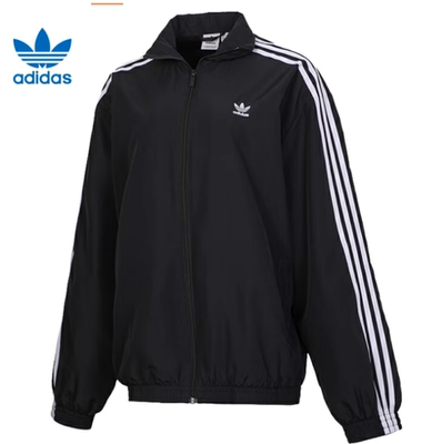 Adidas阿迪达斯三叶草宽松夹克