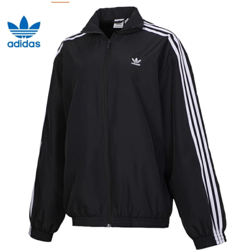 Adidas阿迪达斯三叶草宽松夹克