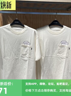 Converse/匡威 正品男子滑板印花运动短袖T恤10026175-A01/A03