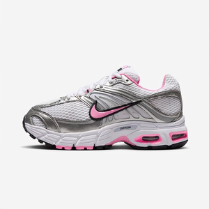 Nike女鞋反光银粉色网面跑步鞋