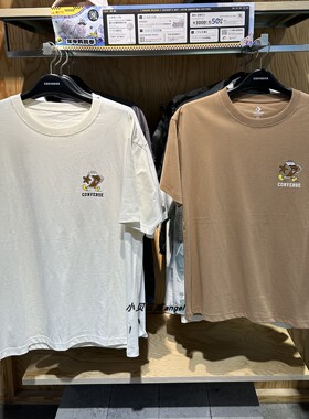 匡威Converse匡威 24年男女卡通印花运动短袖T恤10027948-A01-A02