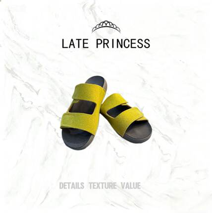 LATE PRINCESS【轻云】夏季新款韩系厚底外穿百搭勃肯凉时尚
