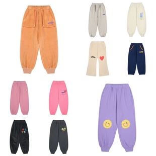 子运动裤 25秋冬儿童裤 休闲裤 长裤 现货Jelly 束脚裤 Mallow童装