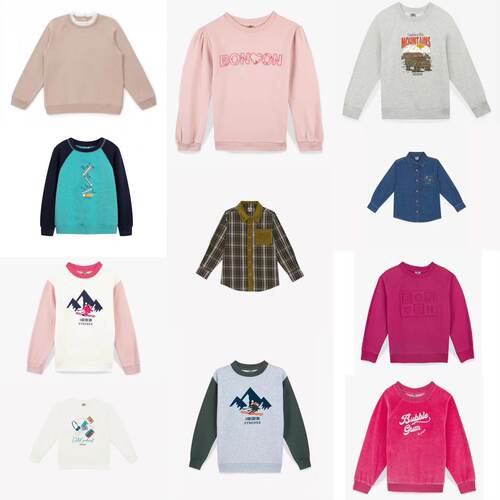 bonton卫衣套头衫长袖百搭上衣