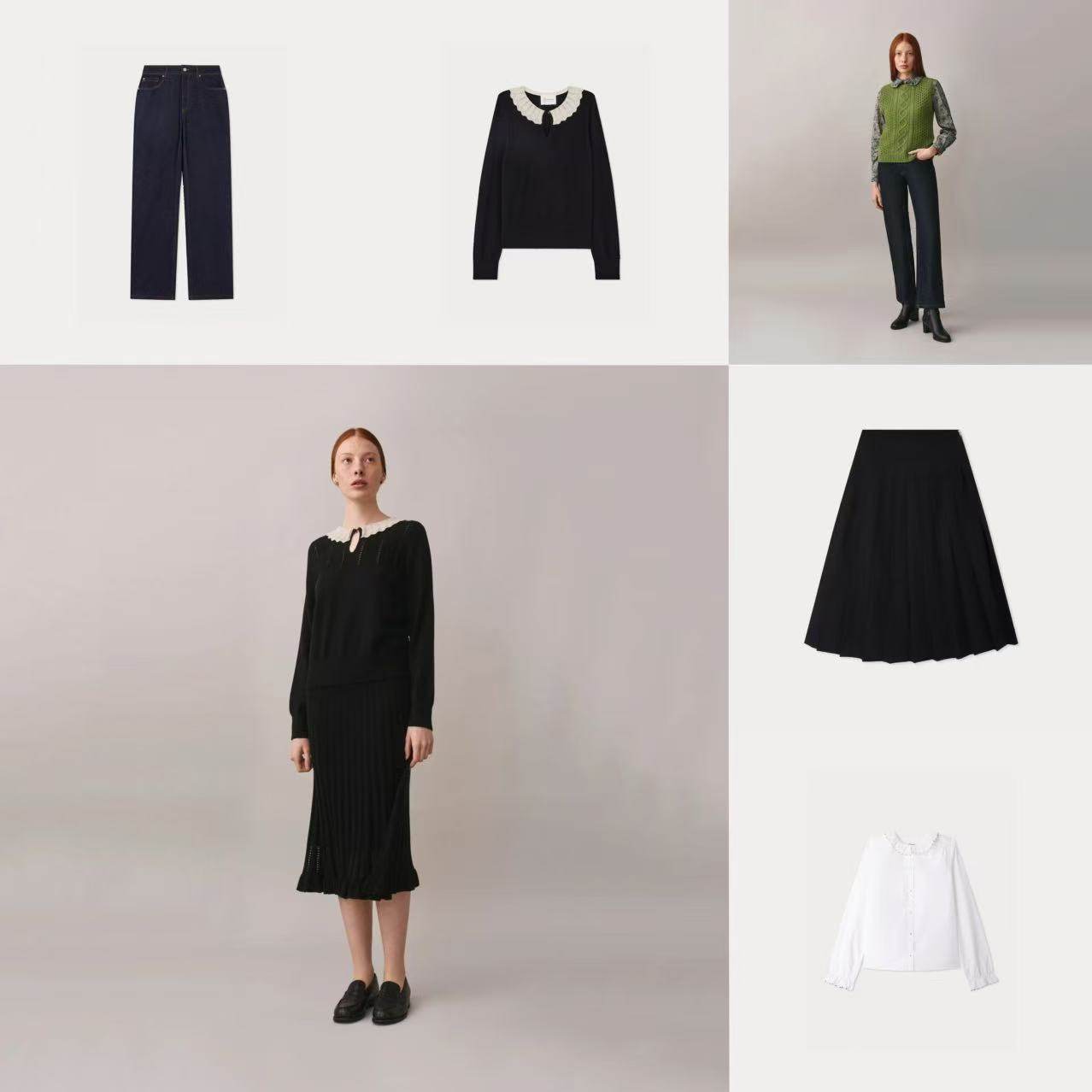 女士休闲衬衫连衣裙长裤长袖上衣