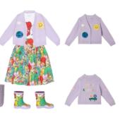 现货Stella 毛衣 25秋冬女童卡通趣开衫 mccartheny kid童装