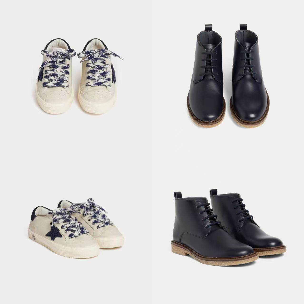 男童运动鞋短靴皮鞋元气学院休闲