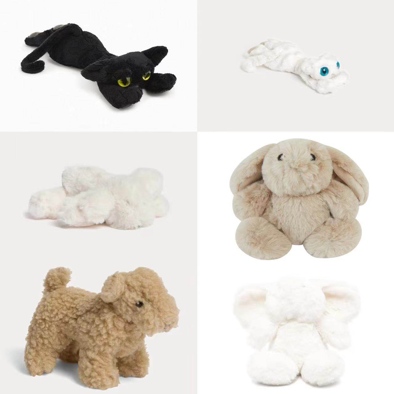 儿童可爱动物毛绒玩具公仔