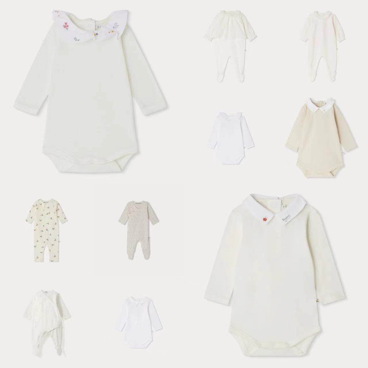 Bonpoint连体衣包脚连身哈衣