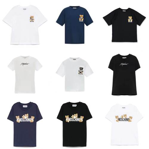 MoschinoT恤卡通印花套头上衣