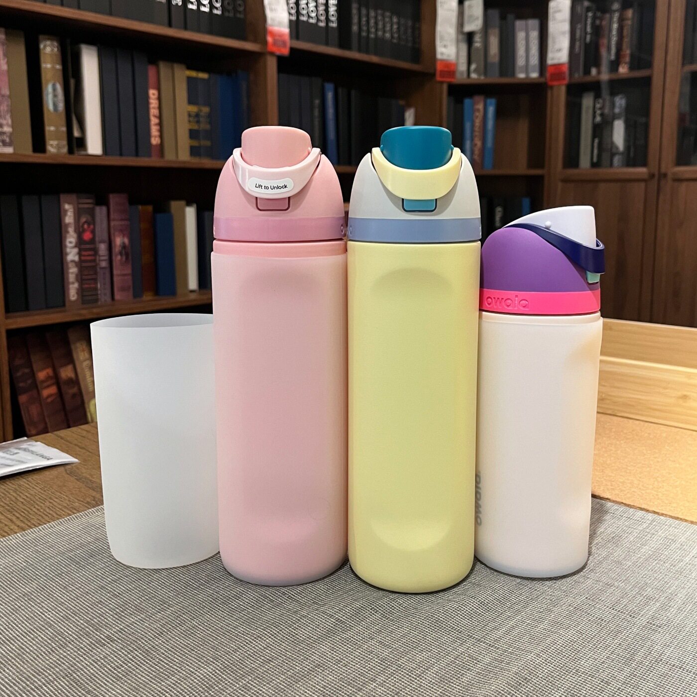 跨境硅胶OWALA保温杯套475ml710ml945ml杯垫吸管杯透明耐磨保护套,餐饮具,杯套,淘宝优惠券,粉丝福利购,淘宝优惠卷