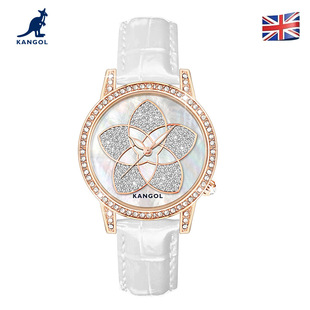 英国品牌坎戈尔袋鼠KANGOL全自动机械表女士手表学生防水-K859