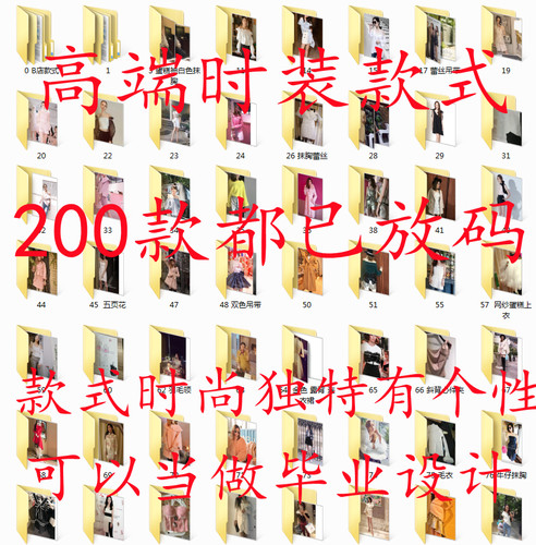 2024新款春夏秋冬女服装设计高端时装CAD纸样ET打版图纸prj电子版
