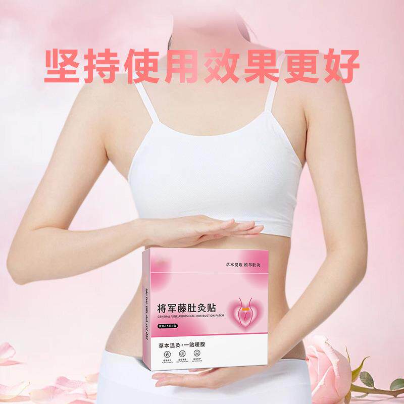 藤肚暖艾灸灸肚脐将军贴贴腰腹蒸汽热敷贴草本热敷贴贴现货贴发热
