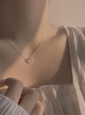 S925纯银清泉女项链礼物