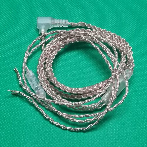 维修耳机金色线耳机线材