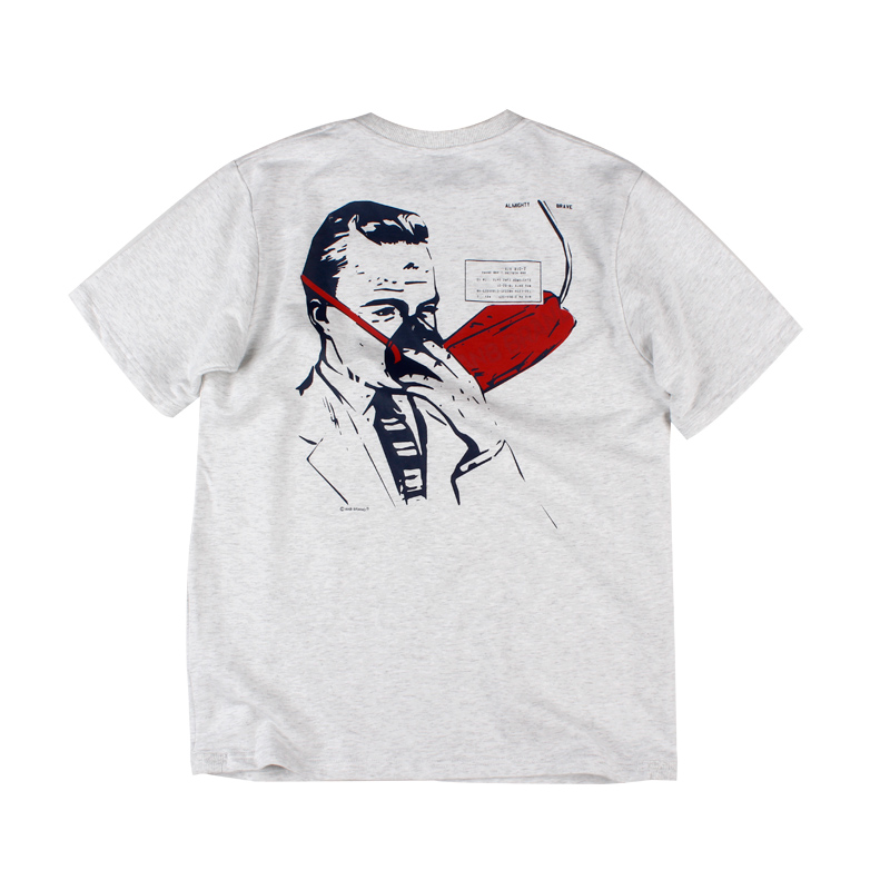 ¡¾ANB¡¿2018SS/ÑõÆøÃæÕÖÓ¡»¨TEE (2É«£©