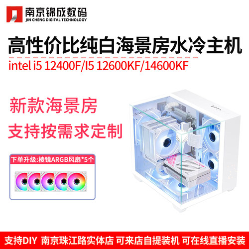 高颜值十四代i5纯白海景房主机
