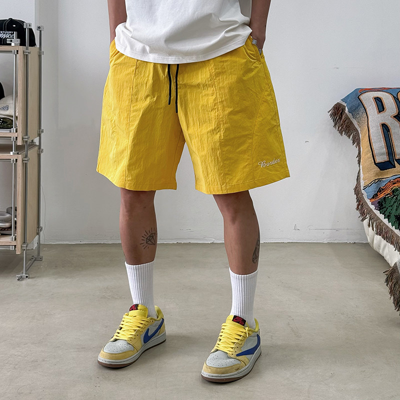 BurnBro夏季户外运动美式短裤宽松休闲情侣沙滩裤百搭五分裤国潮,男装,短裤,淘宝优惠券,粉丝福利购,淘宝优惠卷