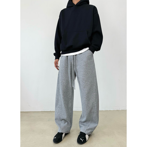 廓腿弯刀休闲卫裤运动裤潮