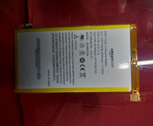 适用于亚马逊Kindle Fire C9R6QM HDX7 S12-T1-S 58-000043电池