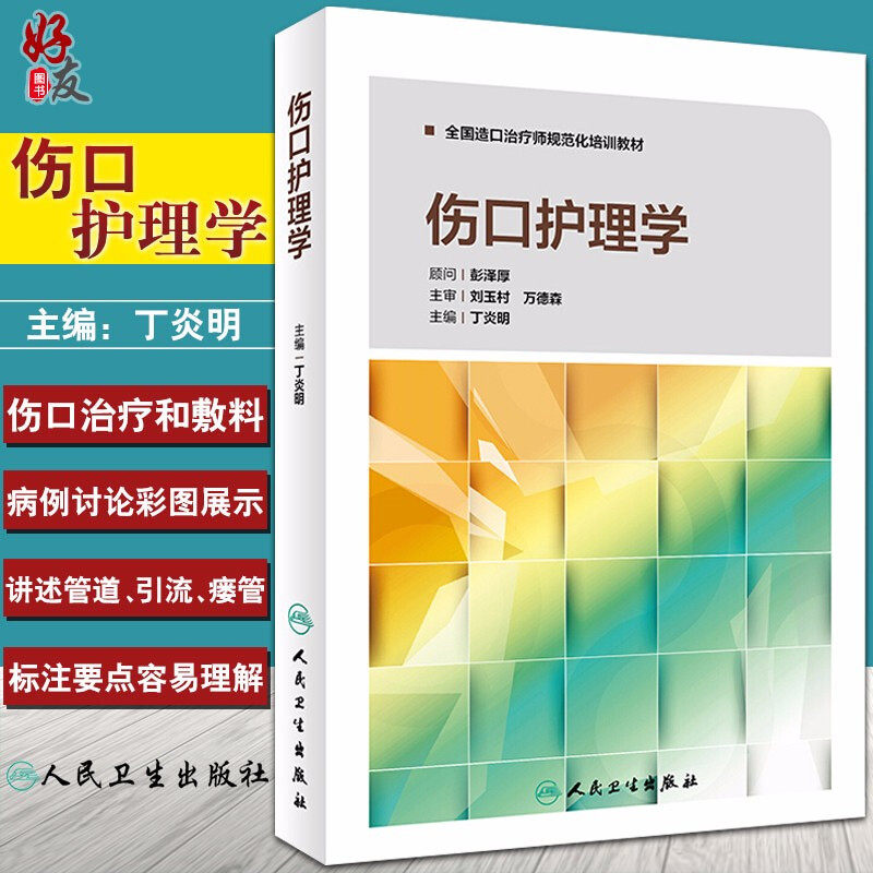 伤口护理学 全国造口治疗师规范化培训教材 专业护士培训手册 丁炎明 伤口造口失禁专科护理系列丛书 伤口 造口 失禁 护理学书籍