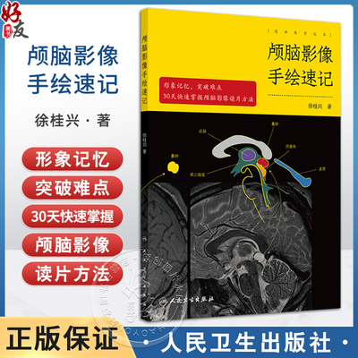 颅脑影像手绘速记 颅脑正常影像 高血压性脑出血 脑静脉出血和静脉窦血栓形成 颅内肿瘤 主编 徐桂兴 9787117364225人民卫生出版社